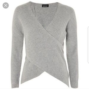 Wrap Front Sweater